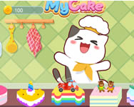 Baby bake cake Hello Kitty HTML5 játék