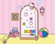 Hello Kitty pinball Hello Kitty HTML5 játék