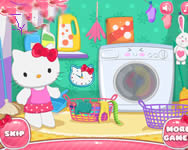 Hello Kitty laundry day Hello Kitty játékok ingyen