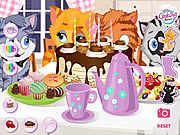Kitty tea party Hello Kitty játékok ingyen